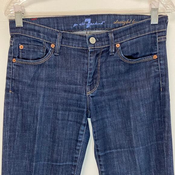 7 For All Mankind Straight Leg Jean - Picture 3 of 8